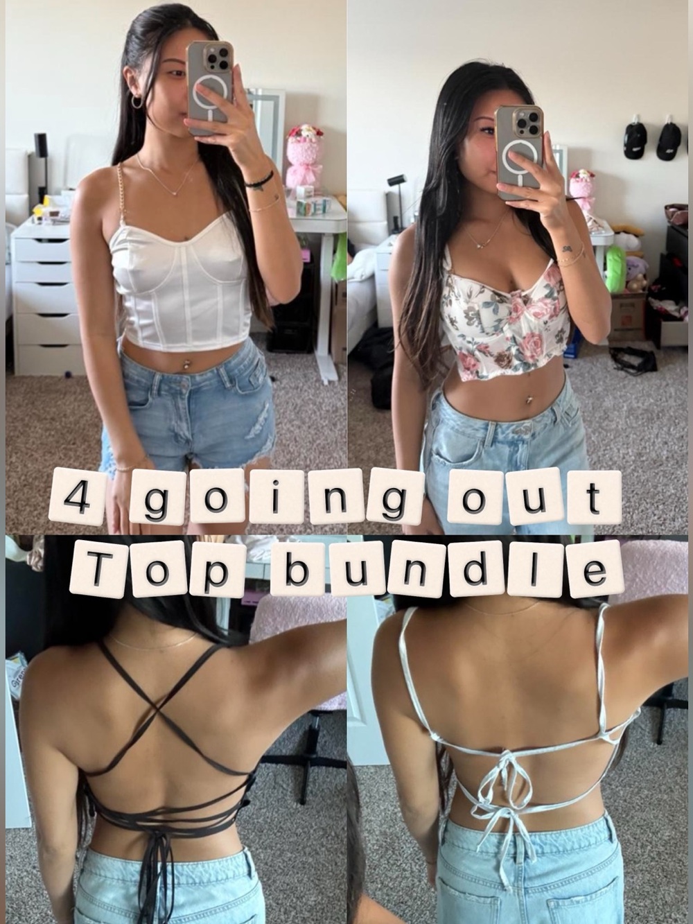4 cute going out cropped tops